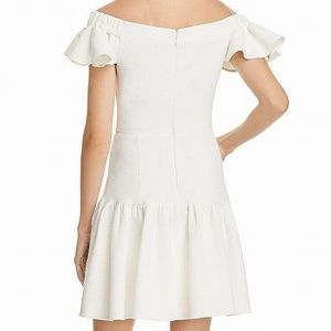 Rebecca Taylor Off-shoulder Stretch Textur…